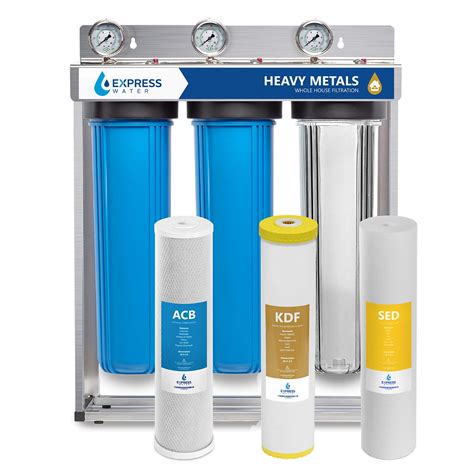 best whole house water filter for heavy metals|express water heavy metal wh300scks.